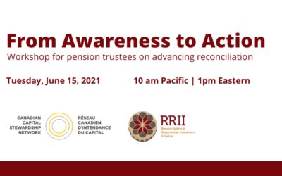 RRII & CCSN: Workshop for Pension Trustees